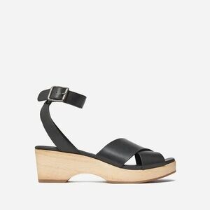EVERLANE Clog Sandal in Black